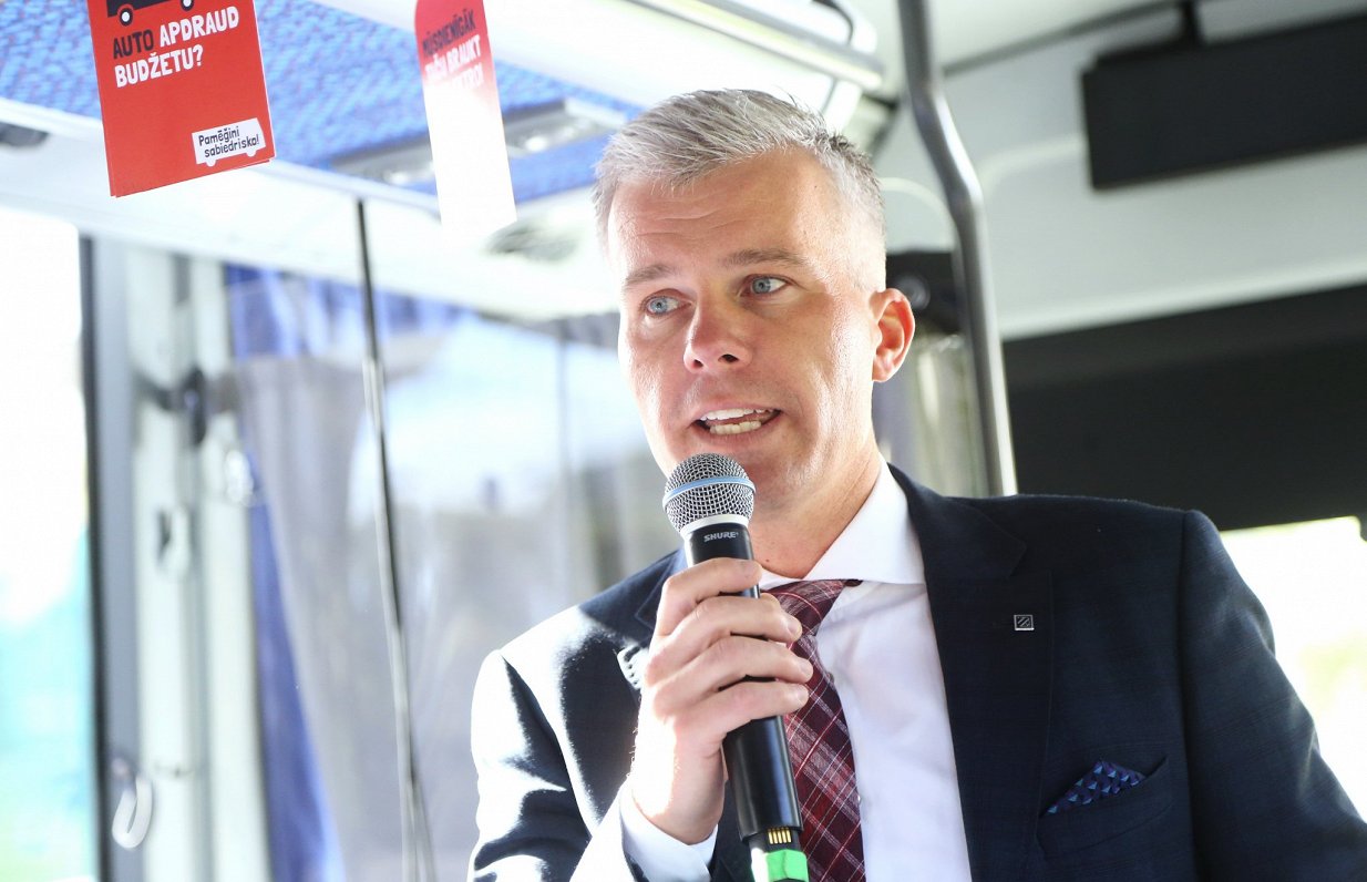 Autotransporta direkcijas valdes priekšsēdētājs Kristiāns Godiņš