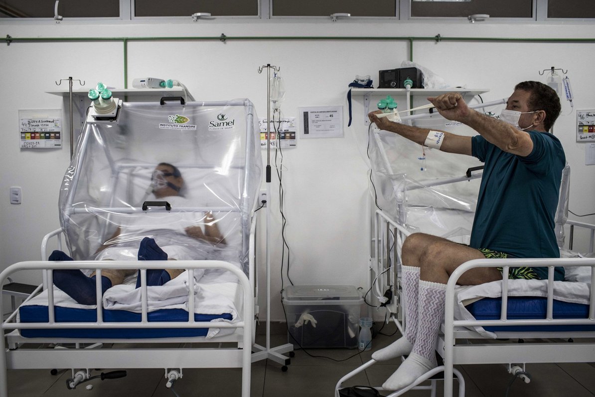 Covid-19 pacienti Amazonijas slimnīcā, 20.05.2020