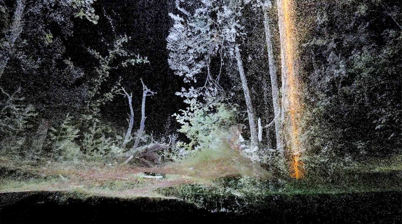 Rasa Šmite un Raitis Šmits. “Atmosfēriskais mežs” (2020). VR Instalācijas 360-video versija izstādes...