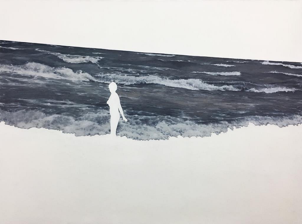 Krista Dzudzilo. “Silvija”. 90x120 cm. Audekls, eļļa. 2019.