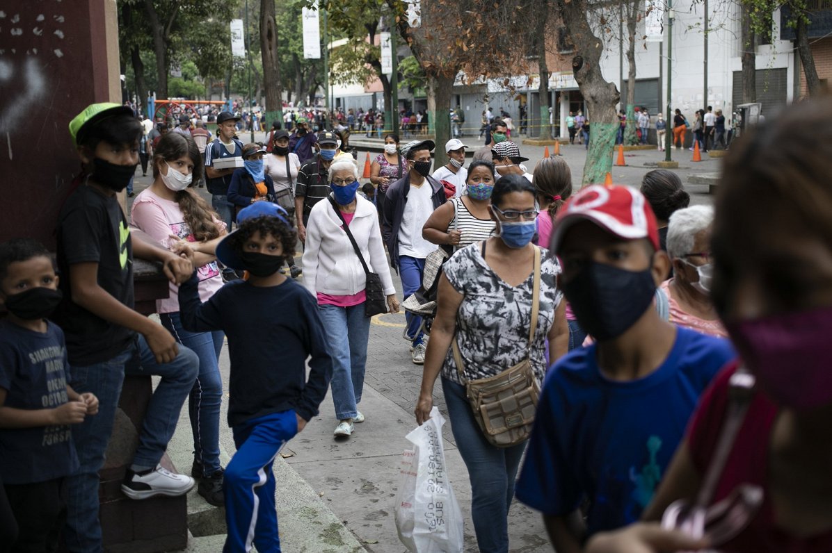 Venecuēlas galvaspilsētas Karakasas ielas Covid-19 pandēmijas laikā. 2020. gada maijs.