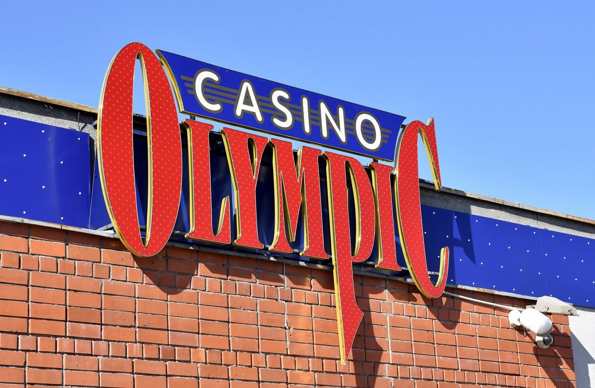 Spēļu zāle &quot;Olympic Casino&quot; Pļavniekos.