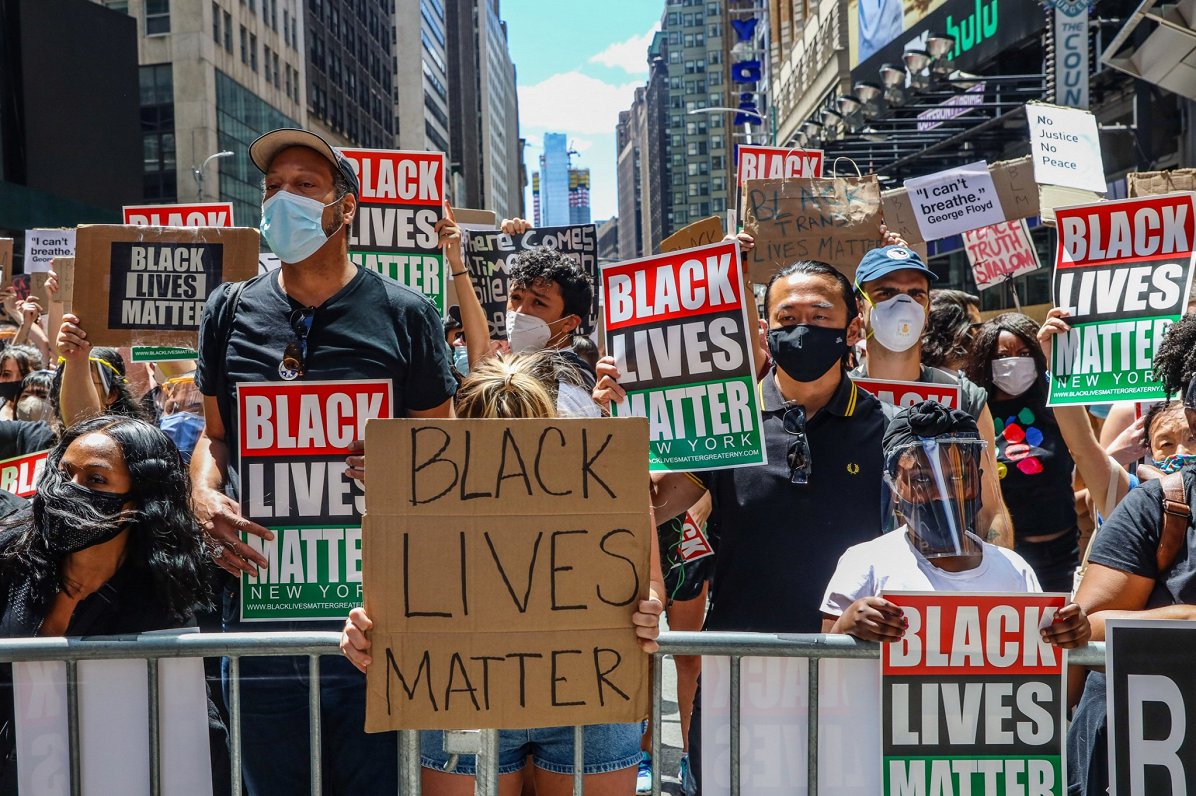 #BlackLivesMatter protests ASV, 2020.gada jūnijs.