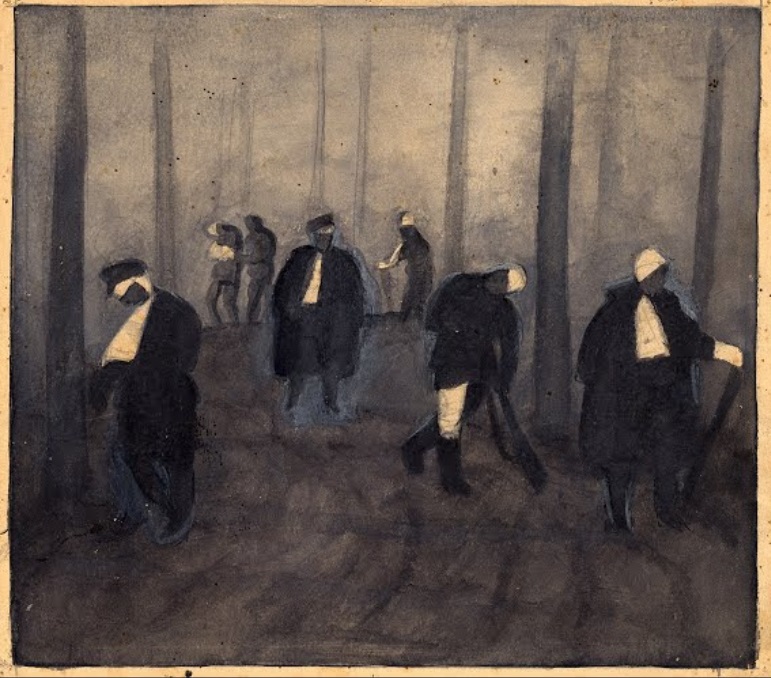Jāzeps Grosvalds “Šausmu aleja”, 1916