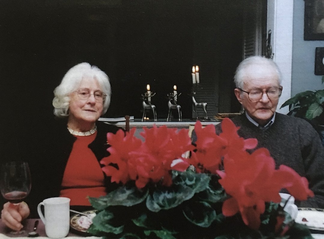 Krēsliņu vecāki - Skaidrīte un Jānis Krēsliņš seniors. 2008. gads.