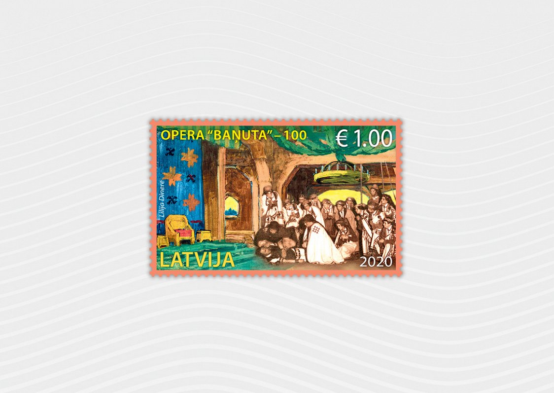 Latvijas Pasts 3. jūlijā izdos jaunu pastmarku par godu komponista Alfrēda Kalniņa sacerētajai opera...