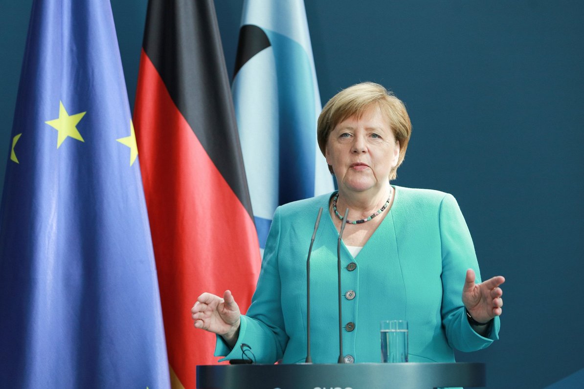 Vācijas kanclere Angela Merkele.