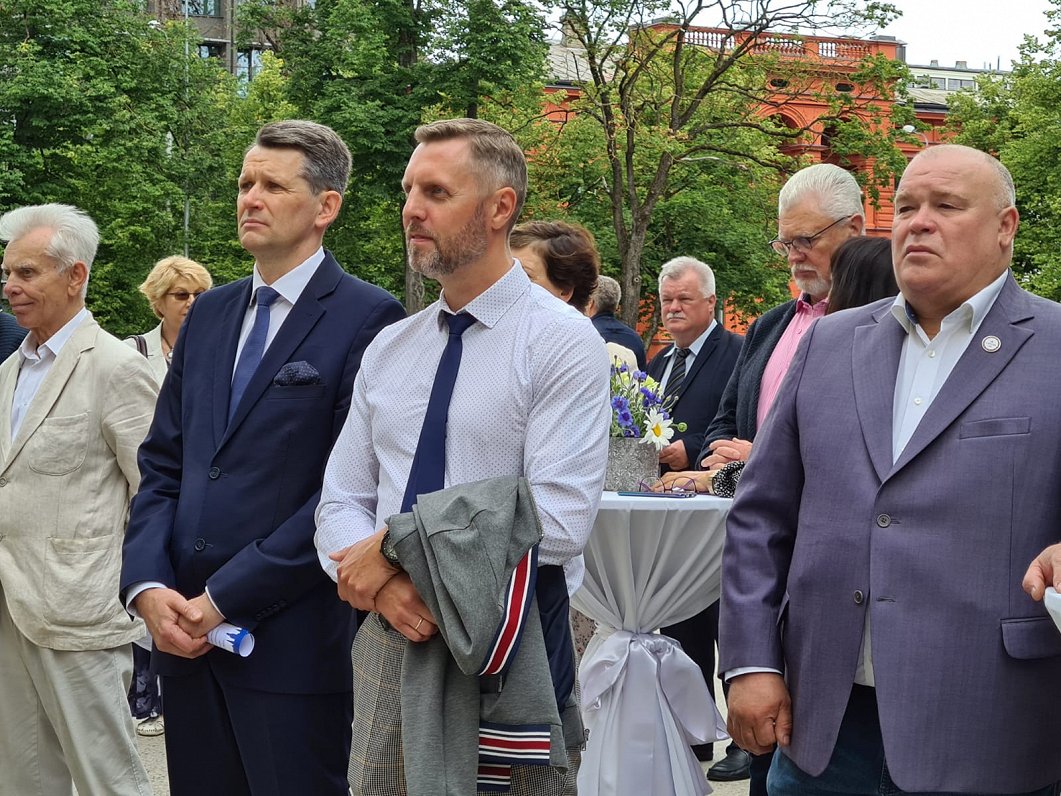 Partija “Gods kalpot Rīgai” prezentē savu kandidātu sarakstu Rīgas domes ārkārtas vēlēšanām. 2020.ga...