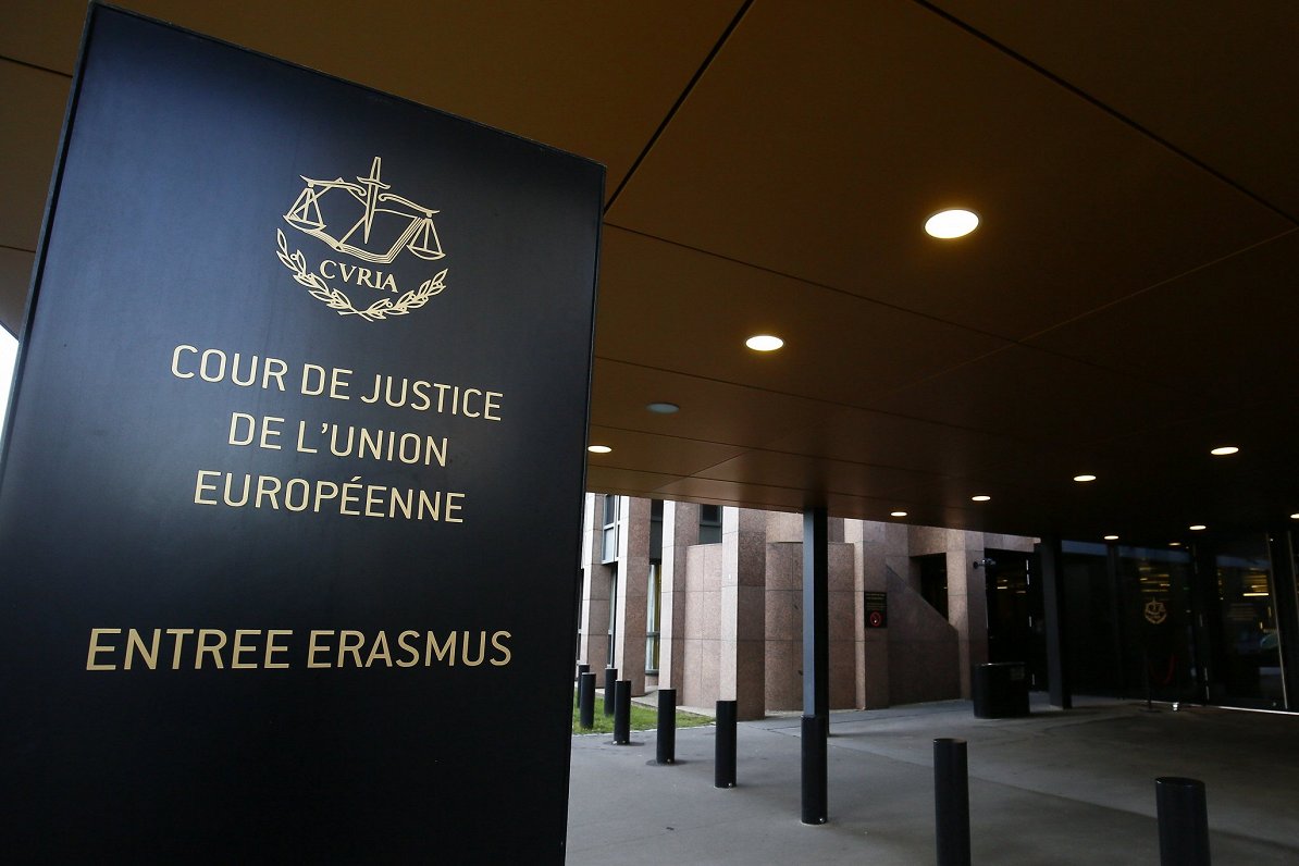 Eiropas tiesas ēka Luksemburgā. Attēls ilustratīvs.