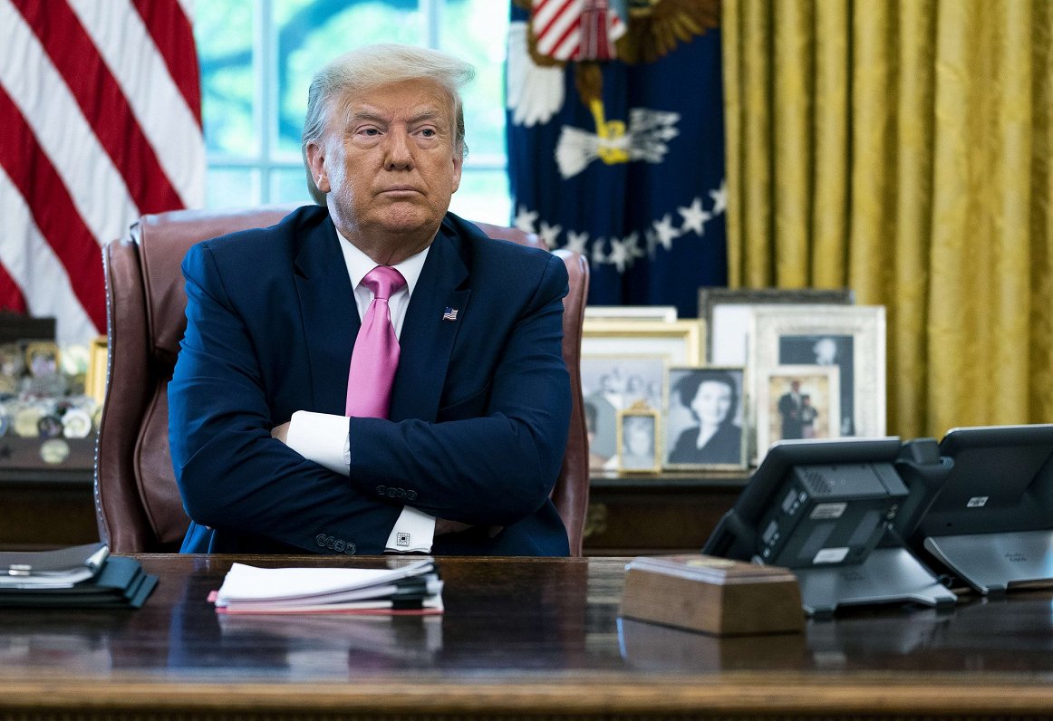 ASV prezidents Donalds Tramps, 2020.gada jūlijs.