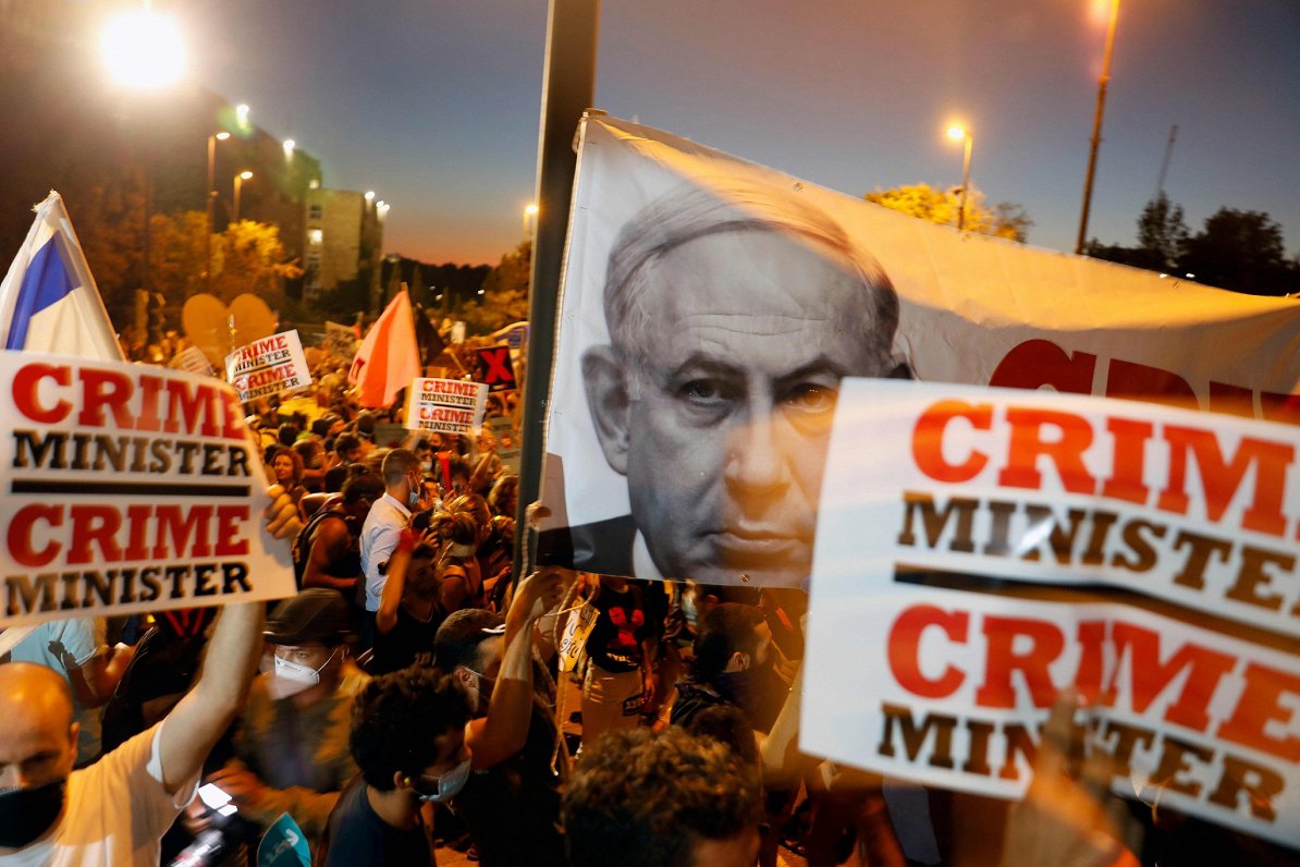 Protesti pret Netanjahu, Jeruzaleme, 21.07.2020