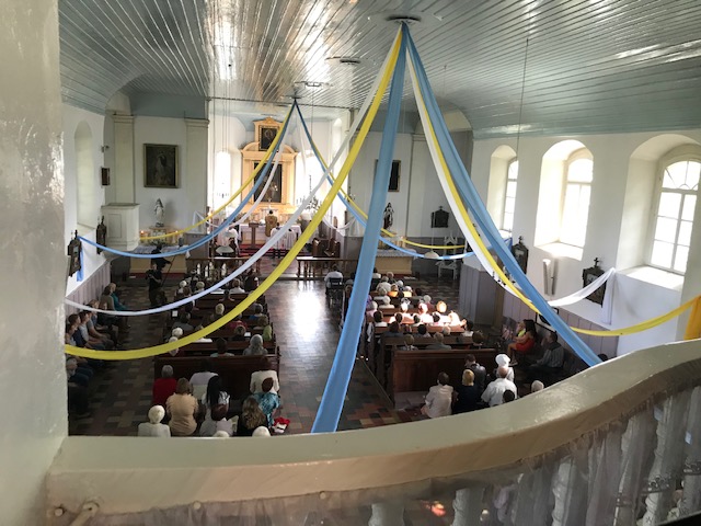 Sv.Annas baznīcā Bērzgalē