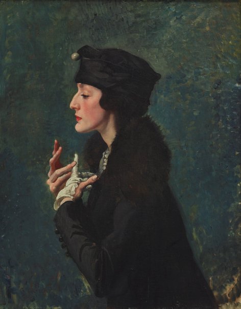 Slavenais Helēnes portretējums (1914), autors: George W Lambert