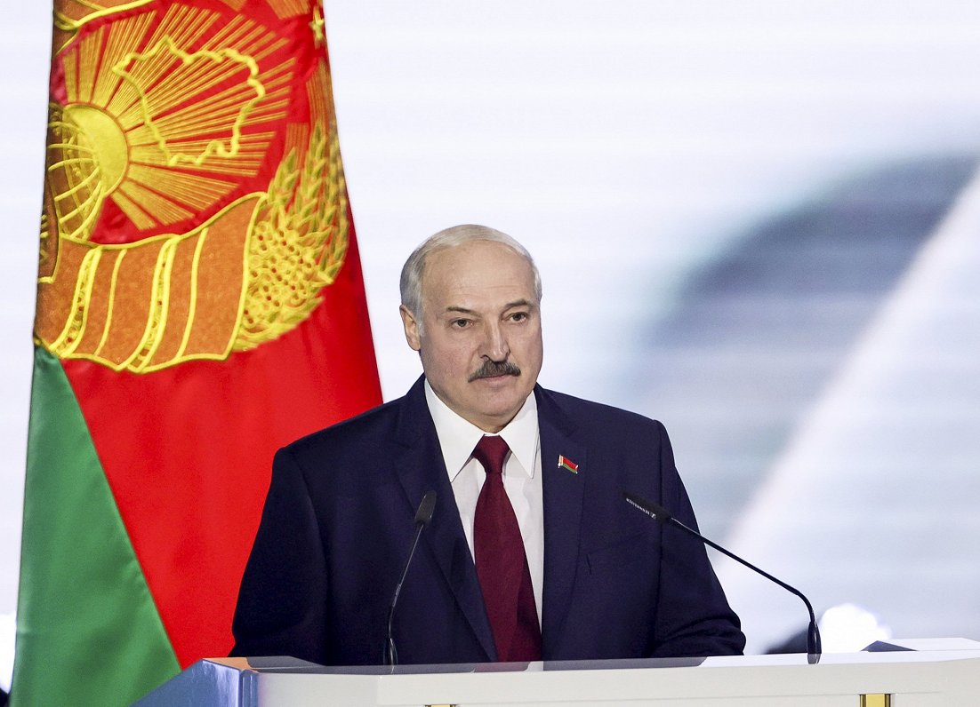Attēlā Baltkrievijas prezidents Aleksandrs Lukašenko