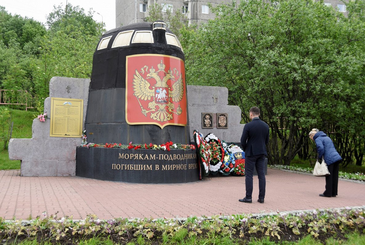 “Kurskas” memoriāls Murmanskā, 2019.gada jūlijs