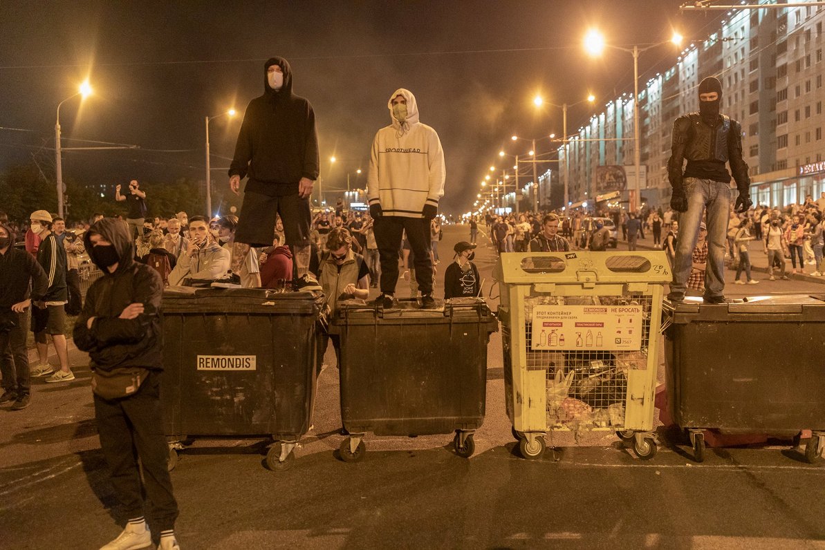 Protesti Baltkrievijā. Trešā diena.