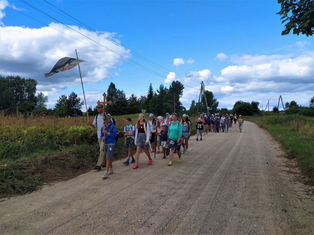 Svētceļnieki ceļā uz Aglonu, 2020.gada augusts