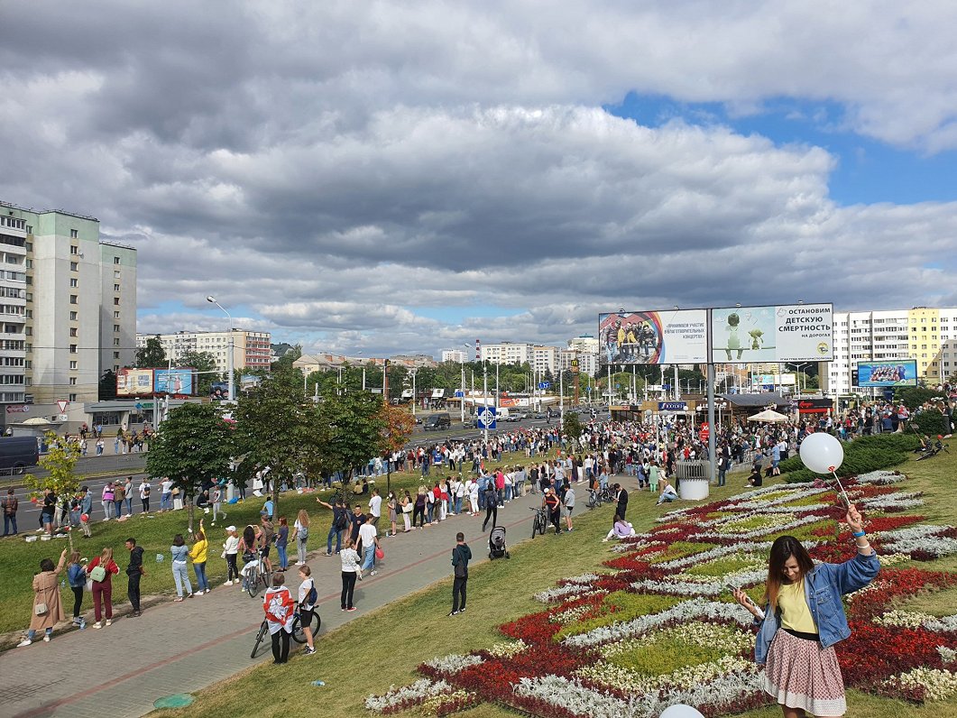 Protests Minskā, 13.08.2020