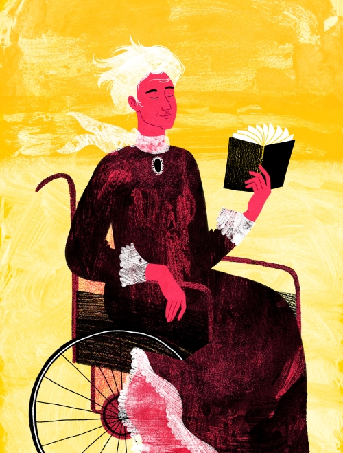 Zenta Mauriņa - Elīnas Brasliņas ilustrācija