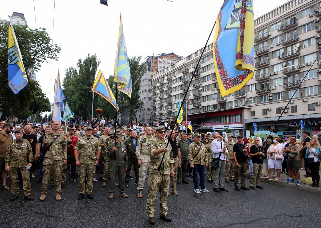 Ukrainā svin Neatkarības dienu