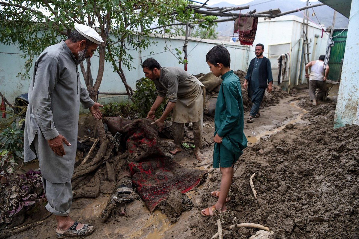 Plūdi Afganistānā. 2020. gada 26. augusts.