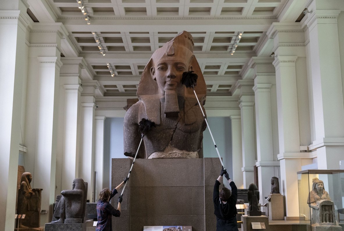 Covid-19 dēļ uz laiku slēgtais Britu muzejs gatavojas atsākt darbu (25.08.20.)