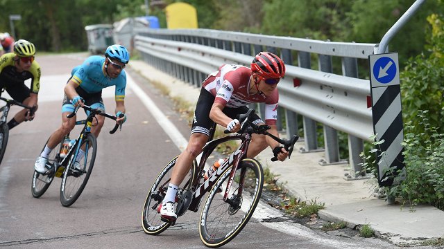 Latvia's Toms Skujiņš comes close to Tour de France stage win