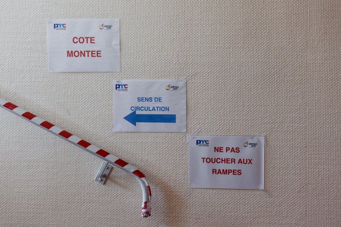 Drošības pasākumi pret Covid-19 skolā Francijā (31.08.2020)