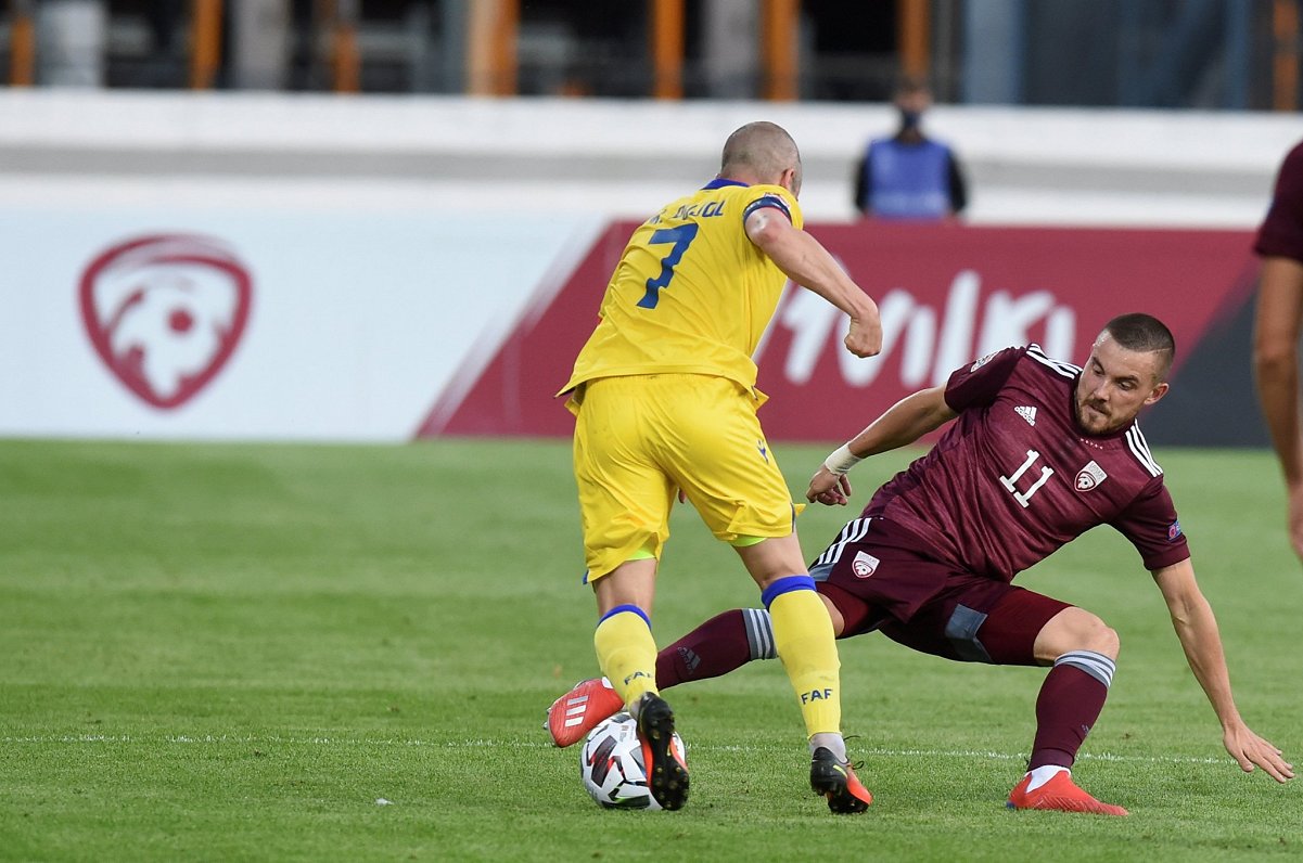 Latvijas un Andoras futbola izlašu spēle