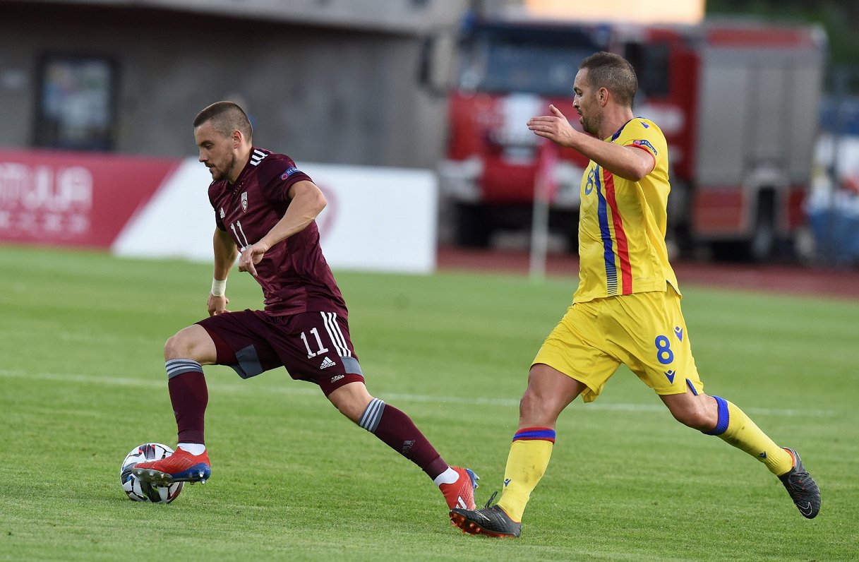 Latvijas un Andoras futbola izlašu spēle