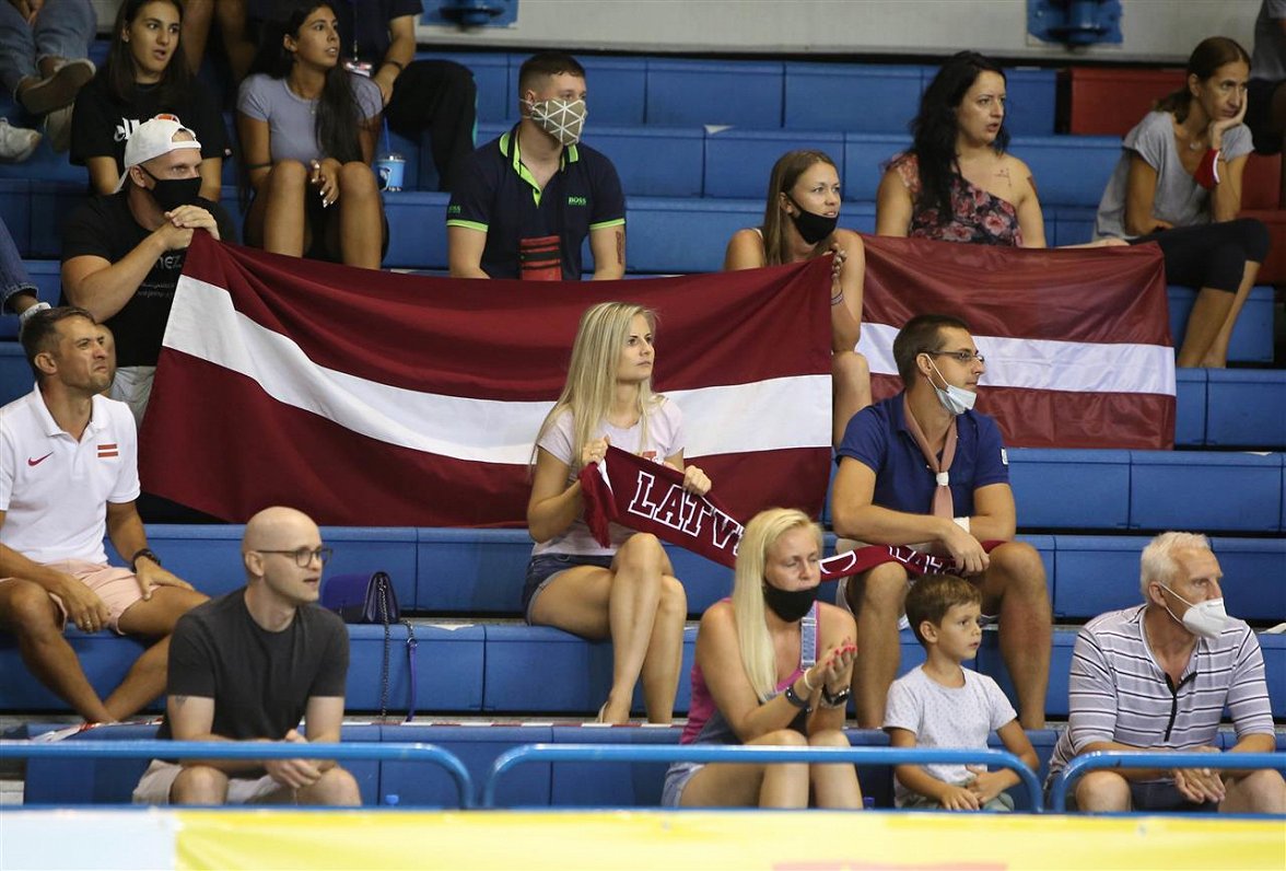 Latvijas volejbola izlases fani
