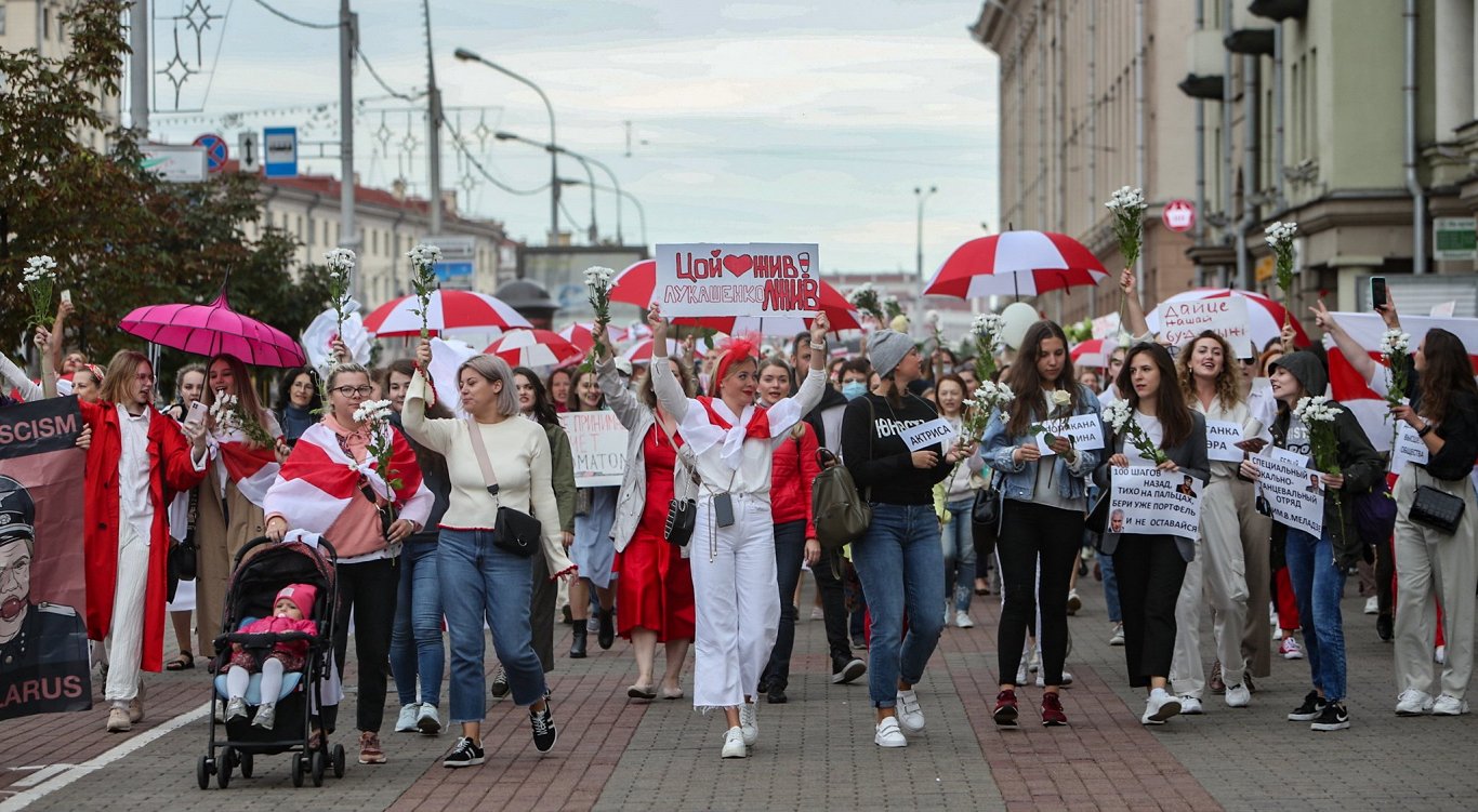 Sieviešu maršs, Minska, 29.08.2020