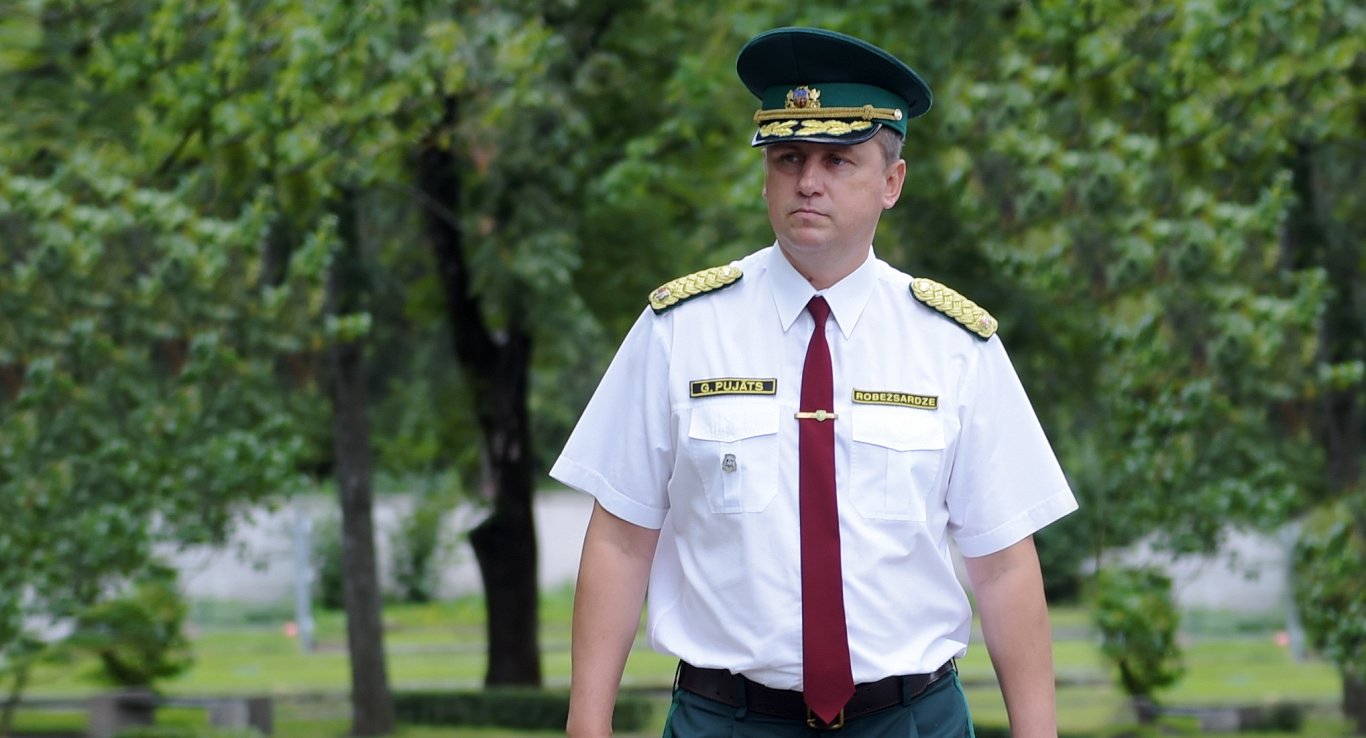 Начальник Государственной пограничной охраны Гунтис Пуятс