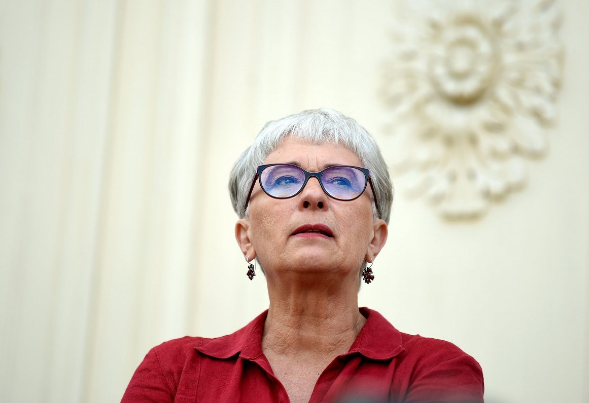 Eiropas Parlamenta deputāte Sandra Kalniete. 2020. gada augusts.