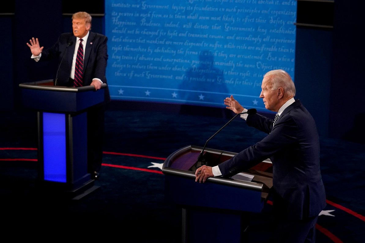 ASV prezidenta amata kandidātu debates Klīvlendā, 2020. gada 29. septembrī