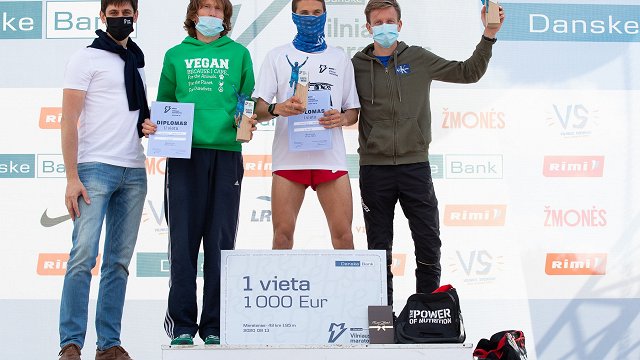 Maratonskrējējs Serjogins triumfē Viļņas maratonā