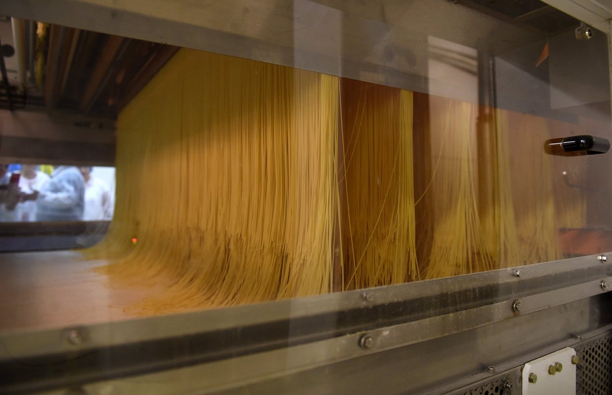 AS &quot;Dobeles dzirnavnieks&quot; spageti ražošanas process
