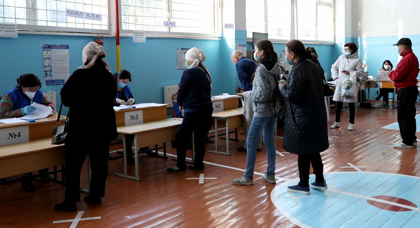 Kirgizstānā notiek parlamenta vēlēšanas (04.10.2020.)