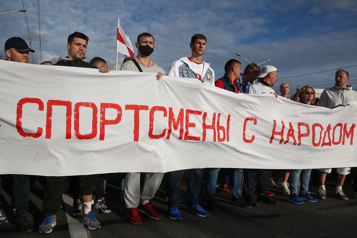 Protesti Minskā, 13.09.2020.