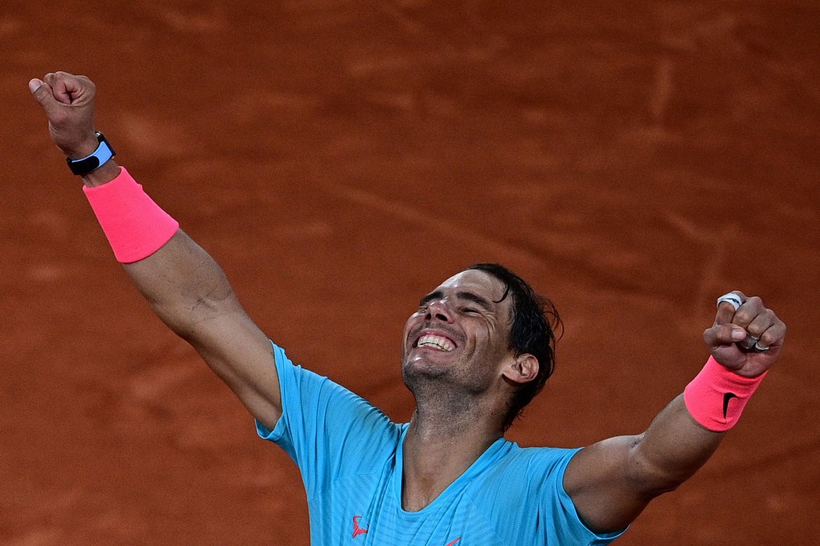 Rafaels Nadals pēc 13. uzvaras Francijas atklātajā čempionātā