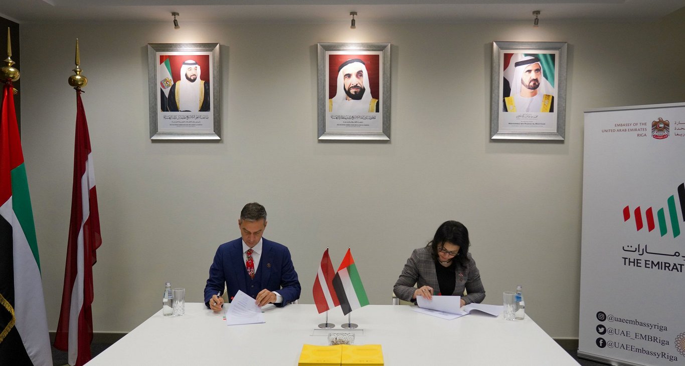 Latvia, UAE sign Dubai Expo agreement