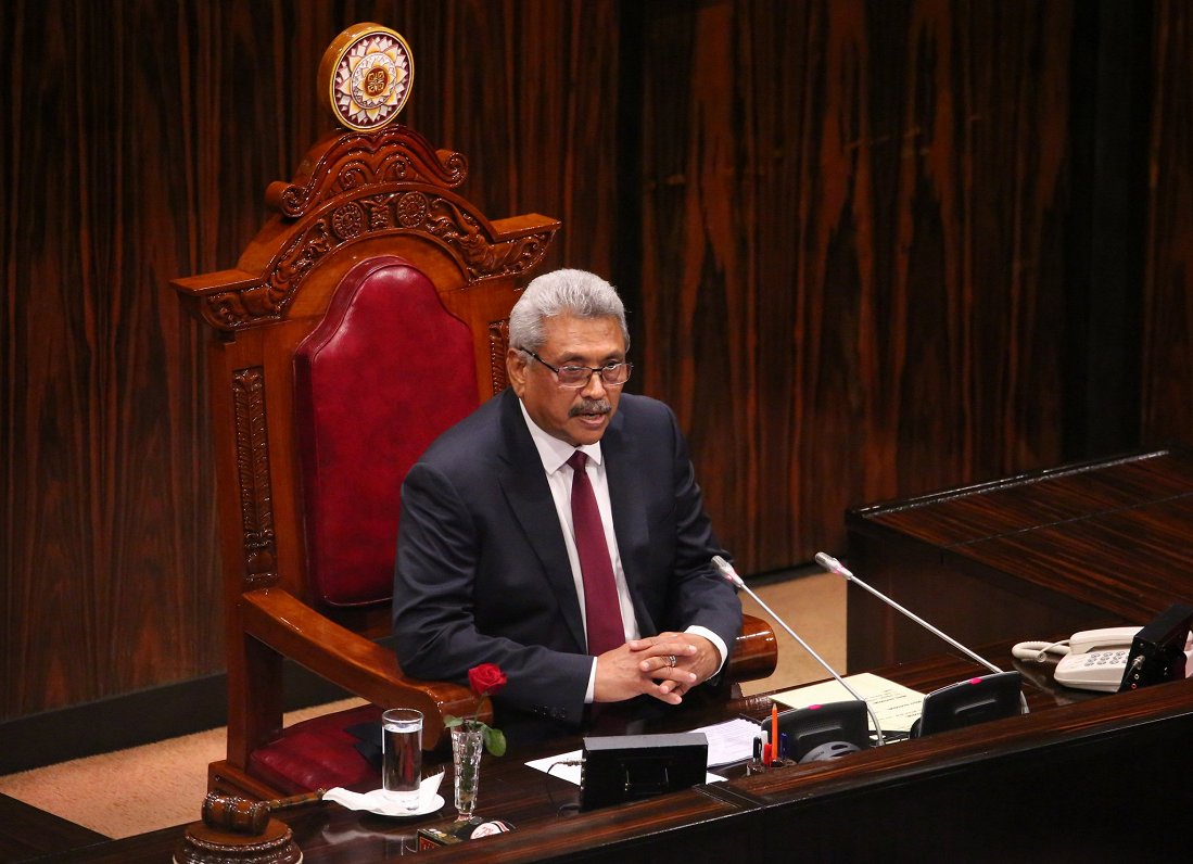 Šrilankas prezidents Gotabajs Radžapaksa