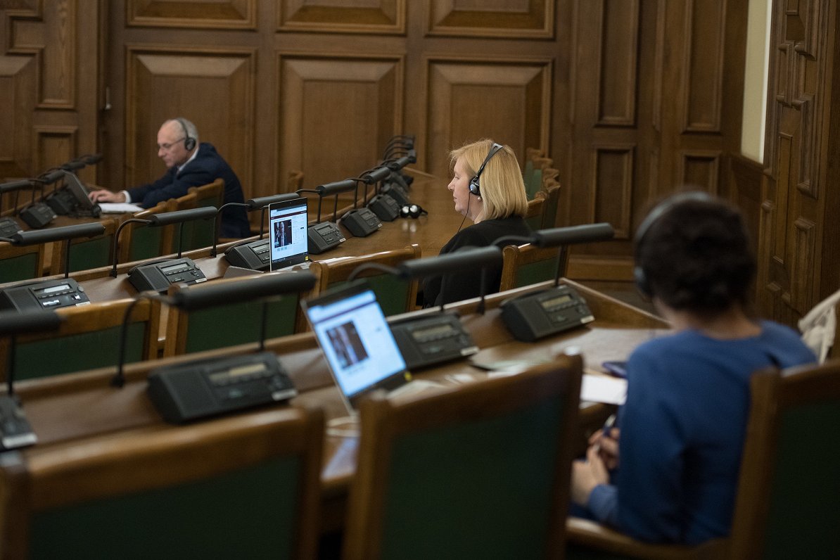 Saeima budget debate October 28, 2020