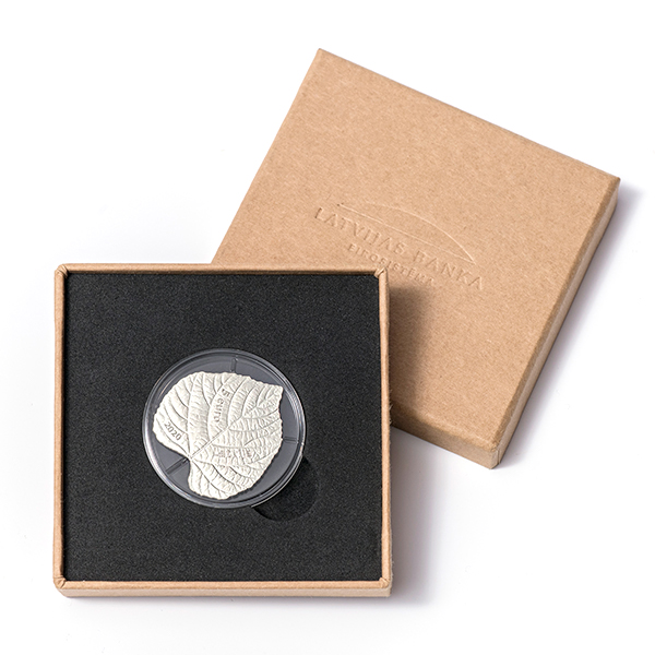 Linden leaf commemorative coin