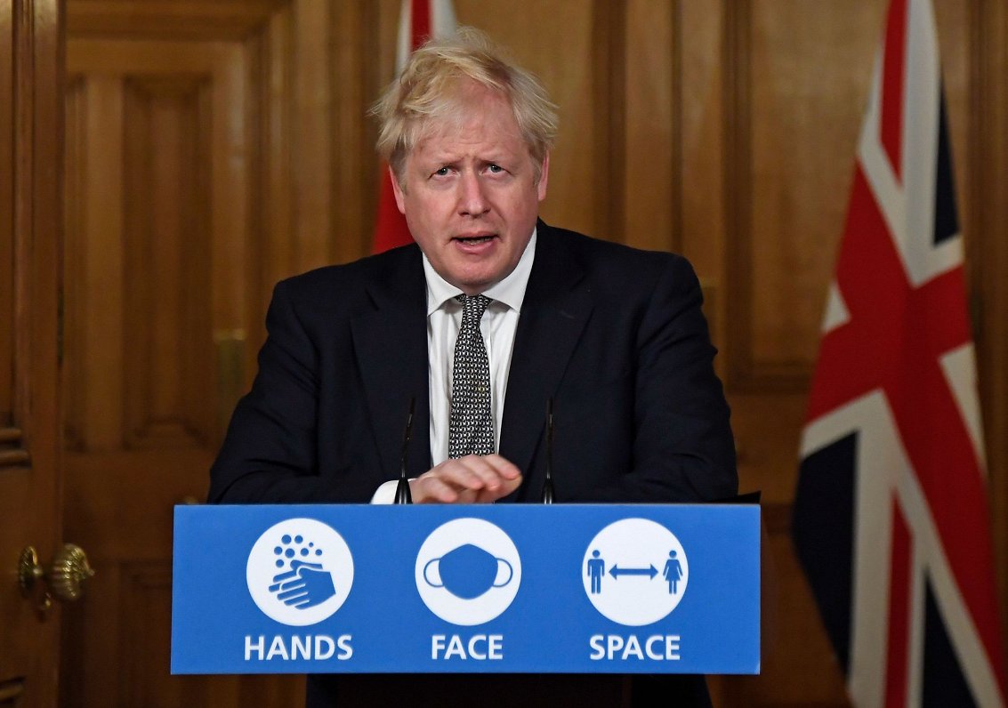Lielbritānijas premjerministrs Boriss Džonsons, 31.10.2020.