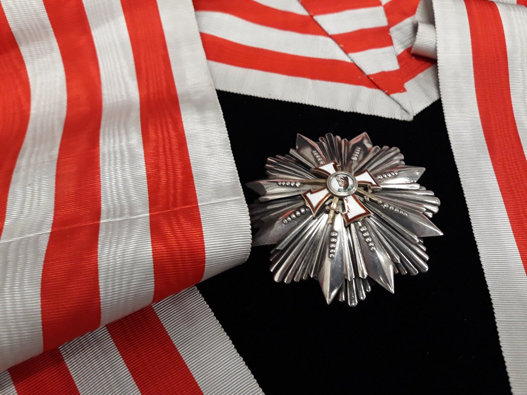 Орден Лачплесиса в Латвийском национальном музее истории
