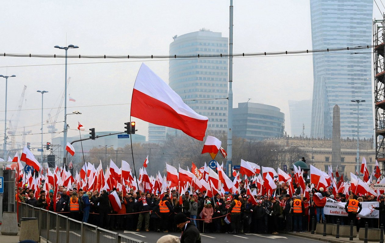 Polijas Neatkarības dienas gājiens 2018.gadā