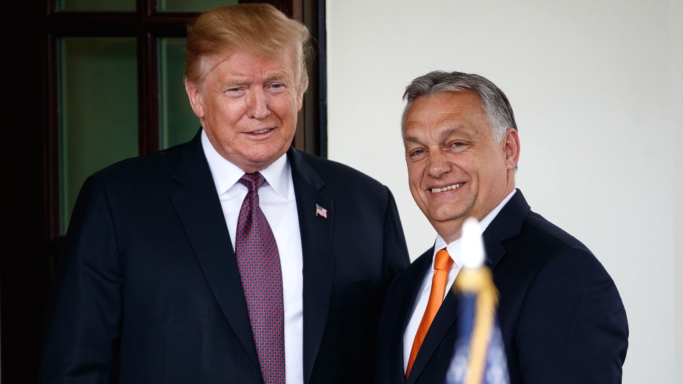 Президент США Дональд Трамп и премьер-министр Венгрии Виктор Орбан. Вашингтон, 13 мая 2019 г.