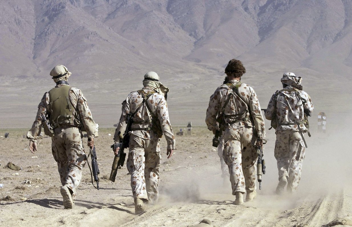 Austrālijas militārās vienības Afganistānā. Attēls ilustratīvs.