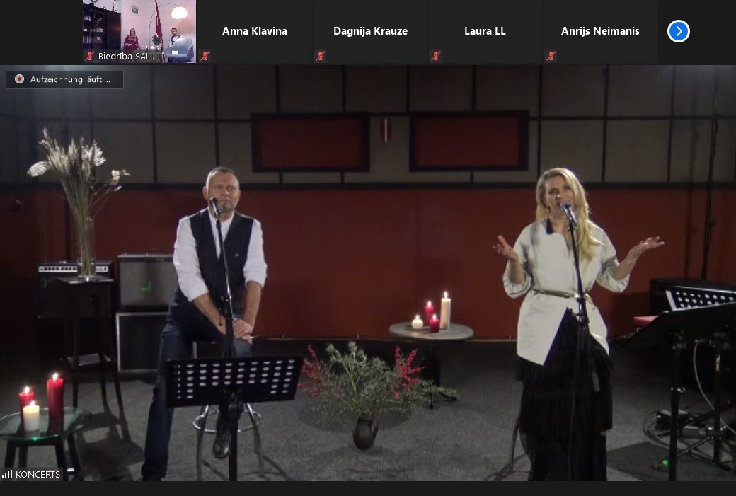 Ieva Kerēvica un Igo Latvijā sniedz speciālu koncertu attālinātā versijā.